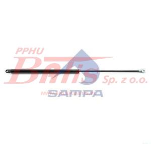 SPRĘŻYNA sampa GAZOWA KLAPY CZOŁOWEJ KABINY SCANIA 2/3/GPR-93/PR-113//O-O/ L-585MM/ 630N