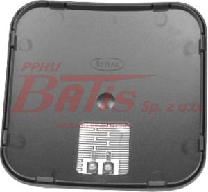 WKŁAD rywal LUSTERKA PODGRZEWANY 24V R300 200*200*68 ACTROS 09.96> /ECONIC od 03.98/ ATEGO 01.98-09.04 / AXOR 09.01 rywal