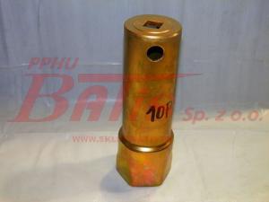 KLUCZ zkp RUROWY SZEŚCIOKĄTNY 85 DŁUGI L=300MM Z OTWOREM 1' NA PNEUMAT BPW, SAF