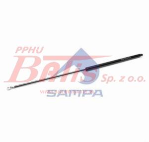 SPRĘŻYNA febi GAZOWA KLAPY CZOŁOWEJ KABINY MAN F90/F2000/M2000//O-D/ L - 720MM/ 220N/