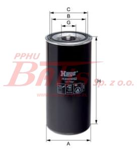 WKŁAD hengst FILTRA OLEJU DAF/85CF/95XF/