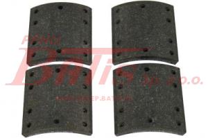 KPL.OKŁADZIN HAMULCA NOM.  200*350 ROR w kpl 90 nitów L-9,5 fomar