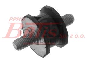PODUSZKA febi GUMOWO-METALOWA ZAWIESZENIA RURY WYDECHOWEJ 20x37x54mm M10x1,5 MERCEDES DB(BM300) MAN G/M90,L/M2000