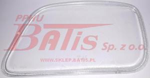 SZKŁO tangde / lewe REFLEKTORA LEWE MERCEDES ACTROS MP2 / klejone / druga strona 115229 /