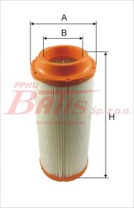 WKŁAD exmot FILTRA POWIETRZA MASSEY FERGUSON DEUTZ JCB PERKINS