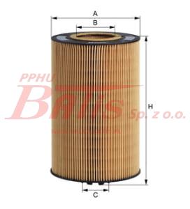 WKŁAD hengst FILTRA OLEJU Z USZCZELKĄ MAN/TGA/ NEOPLAN/CITYLINER common rail  hengst