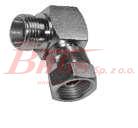 ZŁĄCZKA (KOLANO)  M14x1,5 WEW. obrotowa   M12x1,5 ZEW.