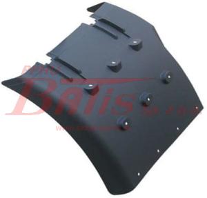 BŁOTNIK tangde TYLNY SCANIA 94/114/124/144 (część przednia strony prawej i część tylna strony lewej) szara tangde