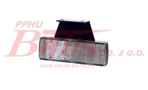 LAMPA horpol OBRYSOWA BIAŁA  PODWIESZANA Z ODBLASKIEM DIODOWA LEWA 12/24V