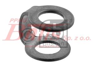 PODKŁADKA febi PODWÓJNA ŚRUBY PRZELEWOWEJ WTRYSKIWACZA MAN D2566/2840/2865/2866/2876, 6,2*11*1MM
