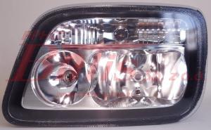 REFLEKTOR tangde LEWY MERCEDES ACTROS MP2/ AXOR 2004->  / tangde / sterowany ręcznie / druga strona 061685. /