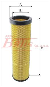 WKŁAD exmot FILTRA POWIETRZA DAF/95XF 380/430/480 BEZPIECZNIK