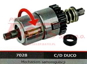 MECHANIZM btp REGULACJI ZACISKU MERITOR LEWY  / meritor - duco / druga strona patrz zamiennik /