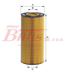 WKŁAD hengst FILTRA OLEJU = E175HD68 MERCEDES/AXOR hengst