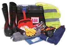 SKRZYNKA PLASTIKOWA Z WYPOSAŻENIEM ADR 2009 ZESTAW UNIWERSALNY-obowiązkowa od 01.07.2009