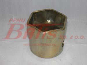 KLUCZ zkp RUROWY SZEŚCIOKĄTNY 80 Z OTWOREM 1' NA PNEUMAT RENAULT PIASTA TYŁ