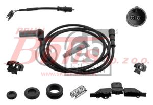 CZUJNIK febi ABS KĄTOWY PRZÓD/TYŁ LEWY/PRAWY L=1700mm Z TULEJKĄ PRZEWÓD 100mm VOLVO B12/F10/F12/F16/FH12/FH16/FL10/FL7/FLC/NH12